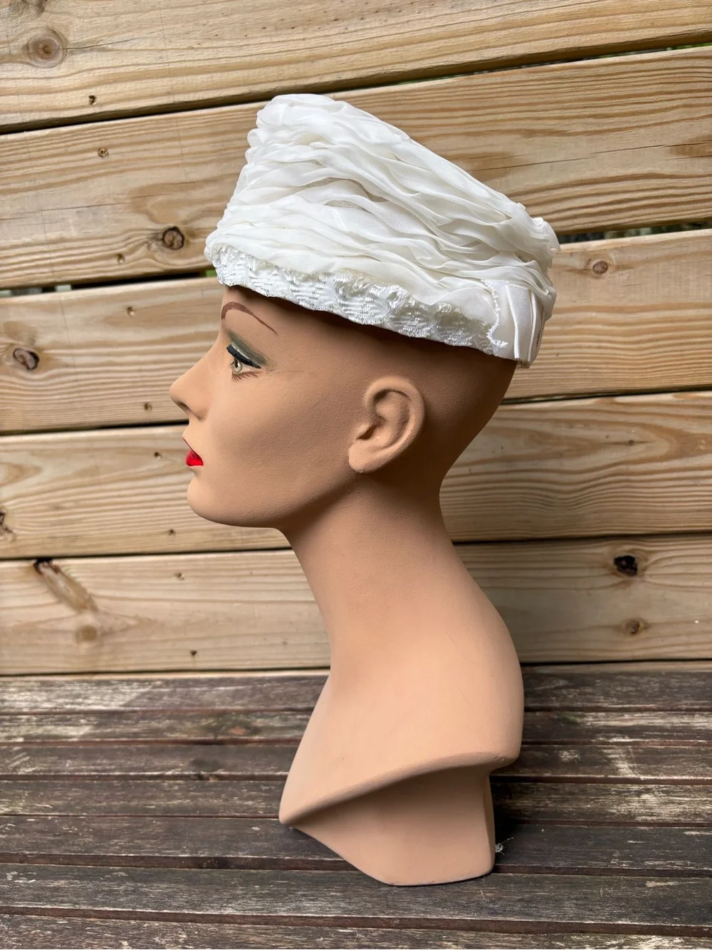 Vintage Pillbox Hat - Picture 4 of 9